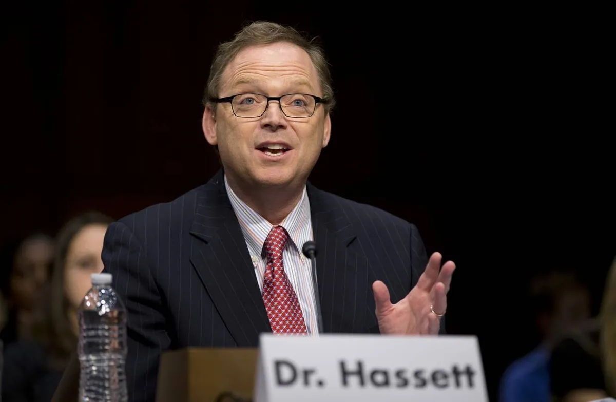 کوین‌هَسِت، گزینه مورد حمایت کوین‌بیس، در آستانه تصاحب ریاست فدرال‌رزرو قرار گرفت