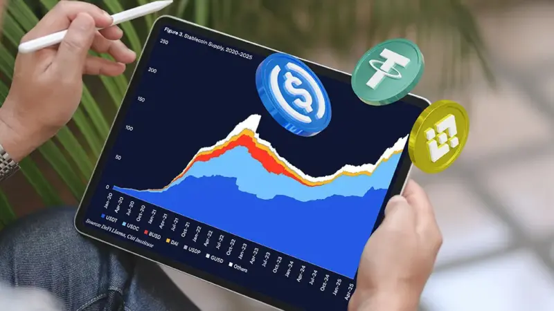 ریزش ۸۰۰ میلیون دلاری استیبل کوین‌ها در یک هفته؛ بازار پایدارها در آستانه رکود بزرگ!