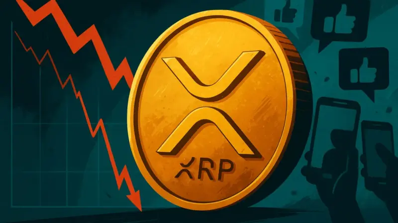 فشار سنگین فروش XRP و شکست حمایت حساس؛ آیا نهنگ‌ها به‌طور کامل عقب‌نشینی کردند؟