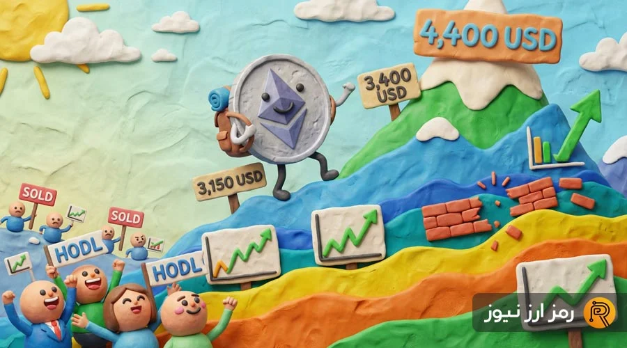 اتریوم در آستانه جهش بزرگ؛ آیا بالای ۴ هزار دلار تثبیت می‌شود؟