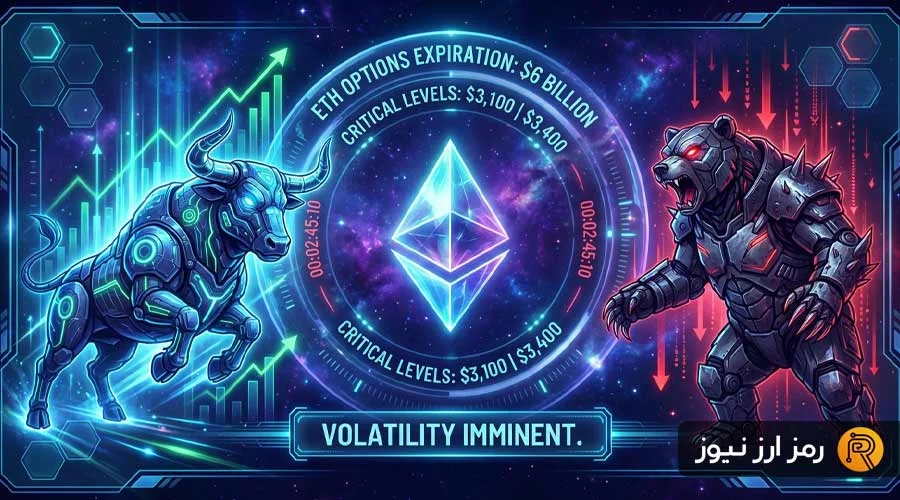 انقضای ۶ میلیارد دلار آپشن اتریوم در آستانه؛ نبرد سرنوشت‌ساز گاوها و خرس‌ها آغاز شد!