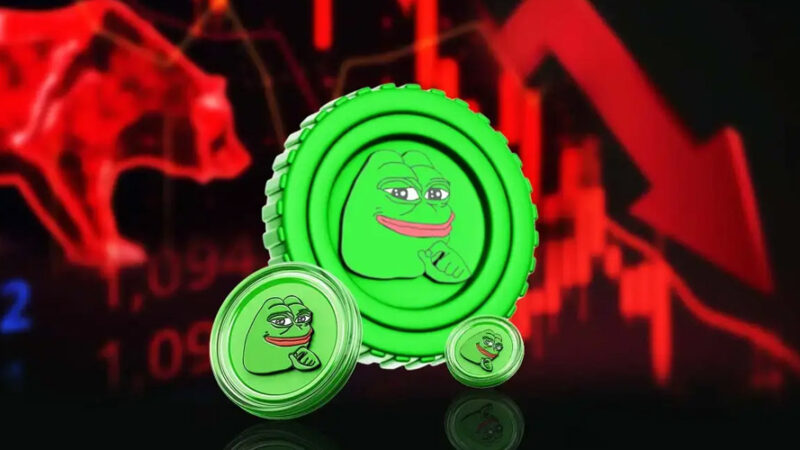 پپه در دست فروشندگان؛ آیا حمایت حیاتی PEPE فرو می‌ریزد؟