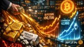 سقوط تاریخی طلا در یک روز؛ آیا سرمایه‌ها به سمت ارزهای دیجیتال حرکت می‌کنند؟