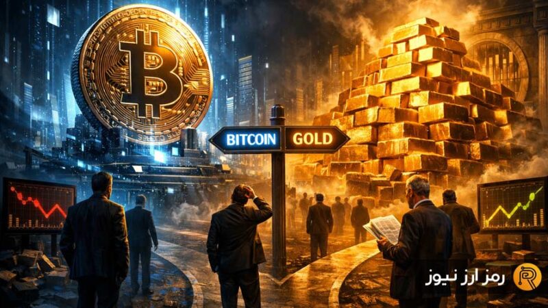 آیا وقت فروش بیت‌کوین و خرید طلاست؟ هشدارهای مهم تحلیلگران مطرح شد!
