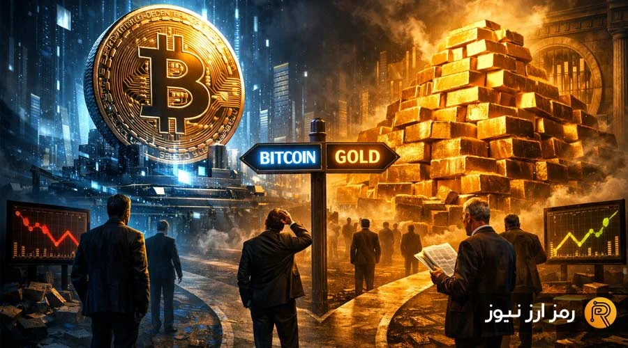آیا وقت فروش بیت‌کوین و خرید طلاست؟ هشدارهای مهم تحلیلگران مطرح شد!