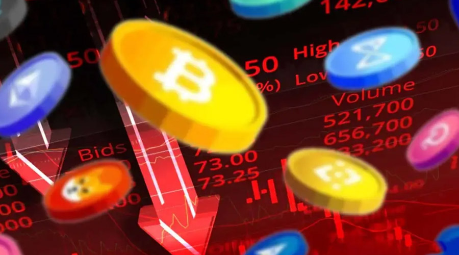 ریزش شدید بازار کریپتو؛ چرا ارزش رمزارزها ناگهان سقوط کرد؟