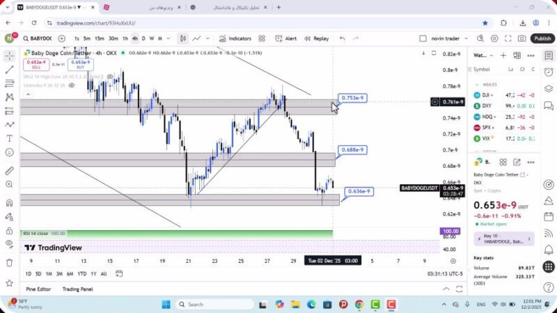 تحلیل بیبی دوج امروز 11 آذر 1404