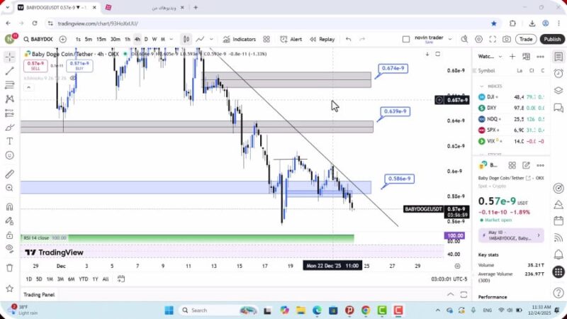 تحلیل بیبی دوج امروز 3 دی 1404