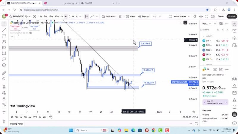 تحلیل بیبی دوج امروز 6 دی 1404