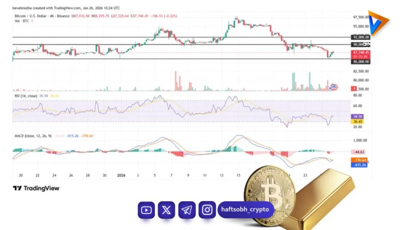 طلا در اوج و بیت‌کوین در سقوط؛ تغییر مسیر سرمایه‌گذاران به سمت دارایی‌های امن