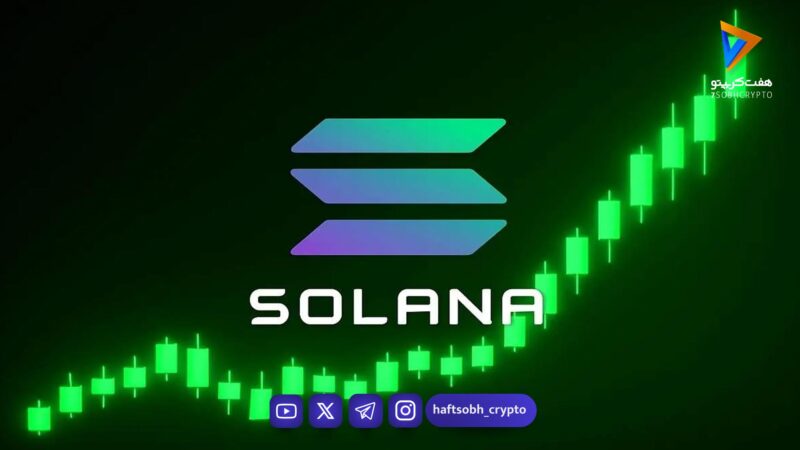 رشد چشمگیر سولانا و افزایش پذیرش بیت کوین در آمریکا
