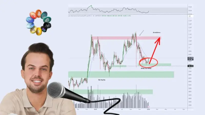 بازار آلت‌کوین‌ها در آستانه صعود تاریخی به ۱.۲ تریلیون دلار؛ این ناحیه کلید موفقیت است!
