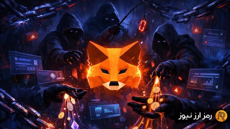 هجوم بی‌سابقه فیشینگ متامسک؛ کاربران چگونه ۱۰۷ هزار دلار را از دست دادند؟