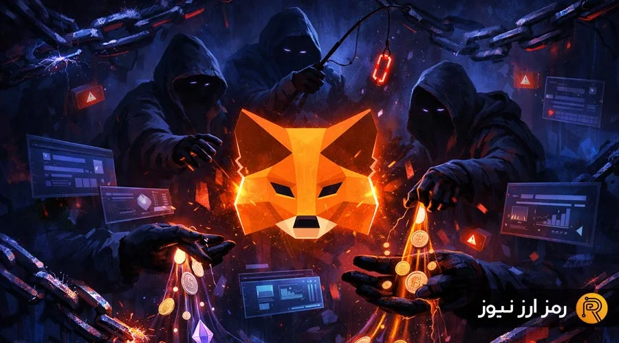 هجوم بی‌سابقه فیشینگ متامسک؛ کاربران چگونه ۱۰۷ هزار دلار را از دست دادند؟