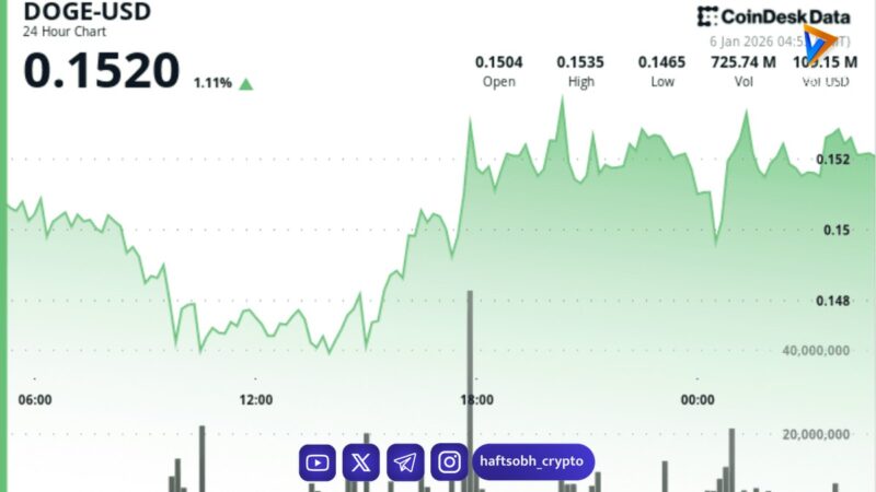ETF اهرمی دوج‌کوین در صدر عملکرد ابتدای ۲۰۲۶؛ بازگشت DOGE به سطح ۰.۱۵۲۰