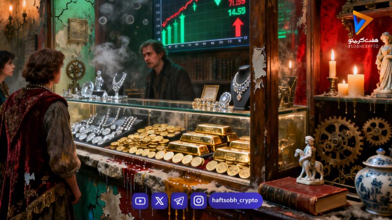 سقوط آزاد قیمت طلا امروز دوشنبه 27 بهمن 1404 / انس طلا چگونه از کانال ۵ هزار دلار عقب‌نشینی کرد؟