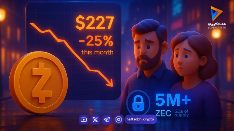 سقوط ۲۵ درصدی زی‌کش در بحبوحه رکوردشکنی سختی استخراج؛ بازار کریپتو چه پیامی می‌گیرد؟