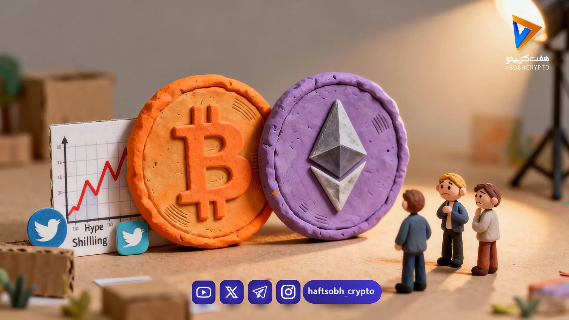 بیت‌کوین و اتریوم