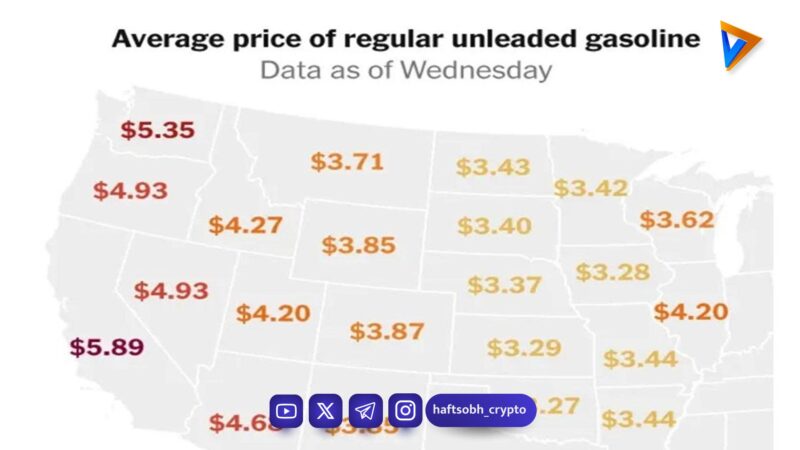 افزایش قیمت بنزین در ایالت های مختلف آمریکا به روایت نیویورک‌تایمز