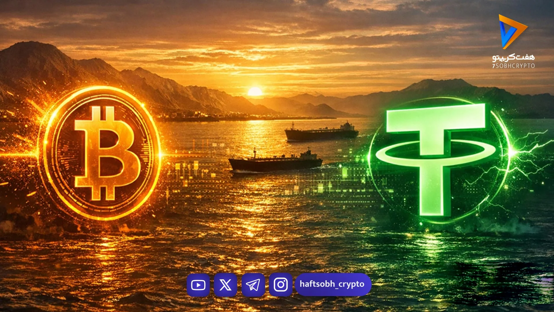 بیت‌کوین یا تتر؟ کدام‌یک در معاملات نفتی ایران نقش پررنگ‌تری دارد؟ - اخبار ارز دیجیتال