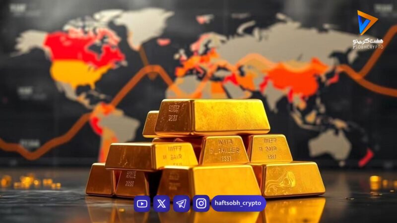 ریزش طلا از قله یک ماهه | نقش نفت در جهت‌دهی به بازارها