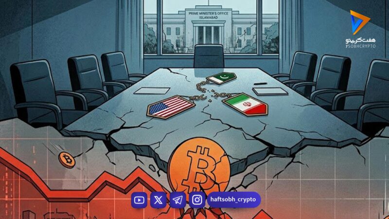 شوک مذاکرات نافرجام اسلام‌آباد به بازار کریپتو؛ سقوط بیت‌کوین به زیر ۷۲ هزار دلار!