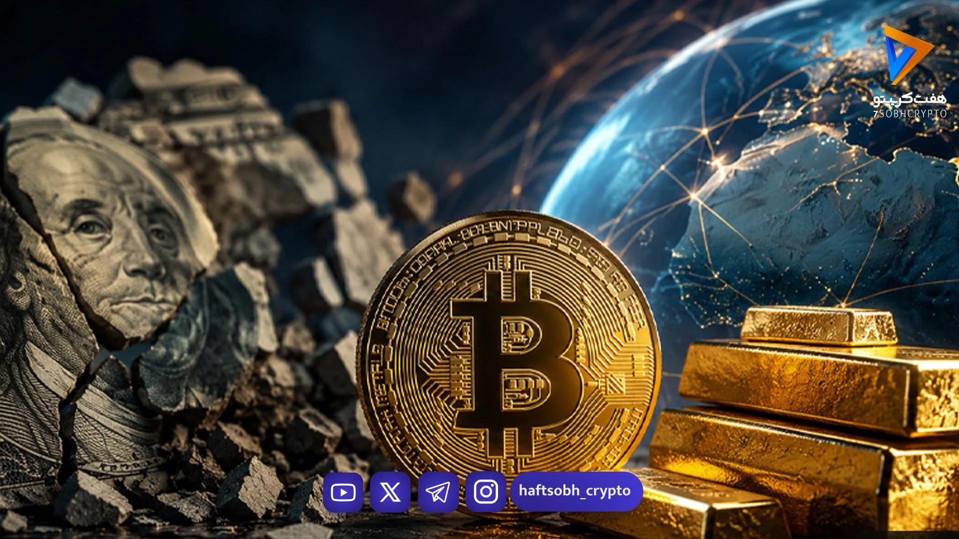 حرکت بی‌سروصدا کشورها به سمت بیت‌کوین و طلا به‌جای دلار؟ - اخبار ارز دیجیتال