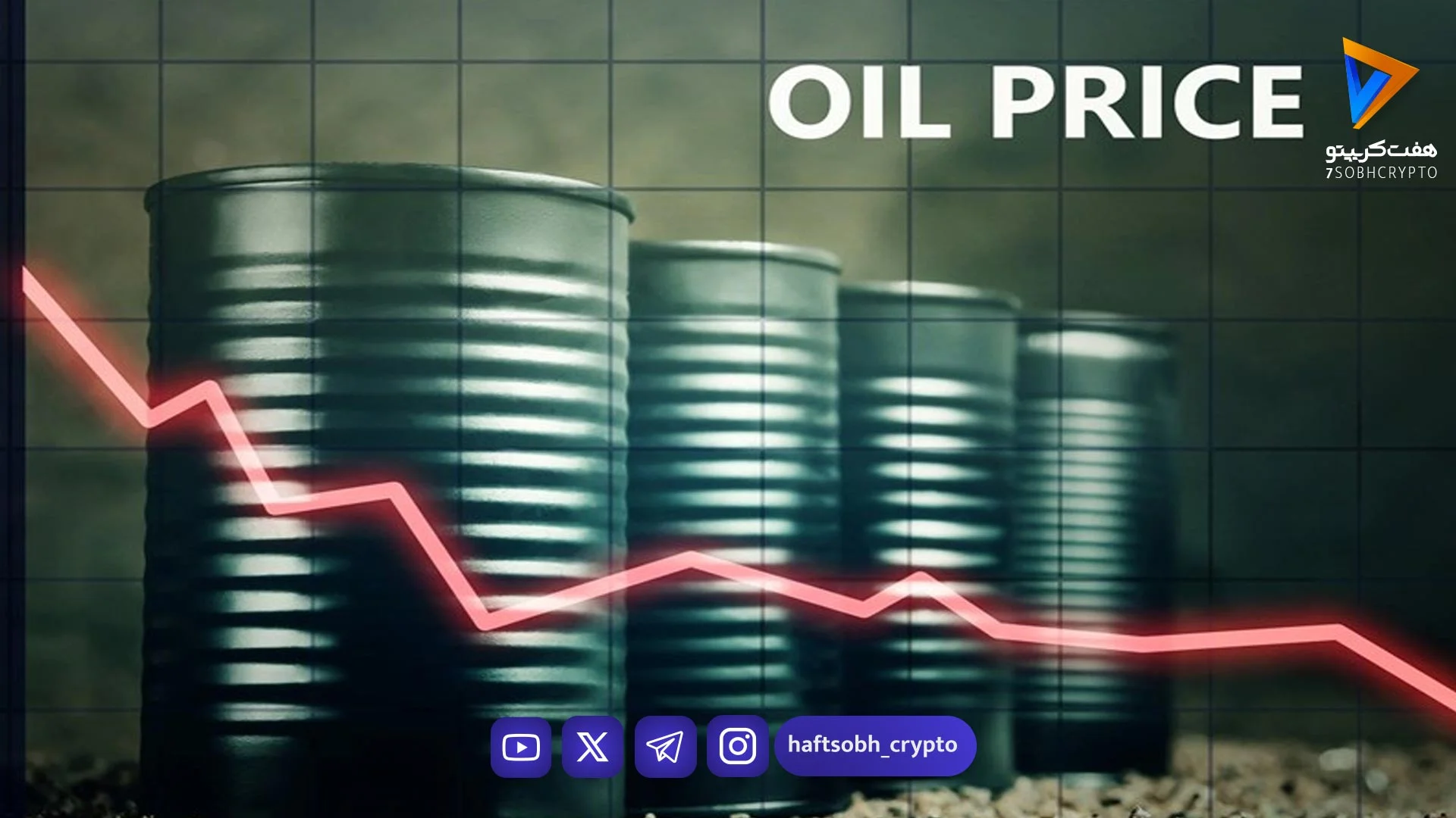 کاهش 4 دلاری قیمت جهانی نفت - اخبار ارز دیجیتال