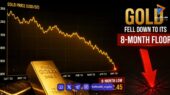 سقوط بی‌سابقه طلا به پایین‌ترین قیمت ۸ ماهه؛ آیا زمان طلایی خرید فرا رسیده؟