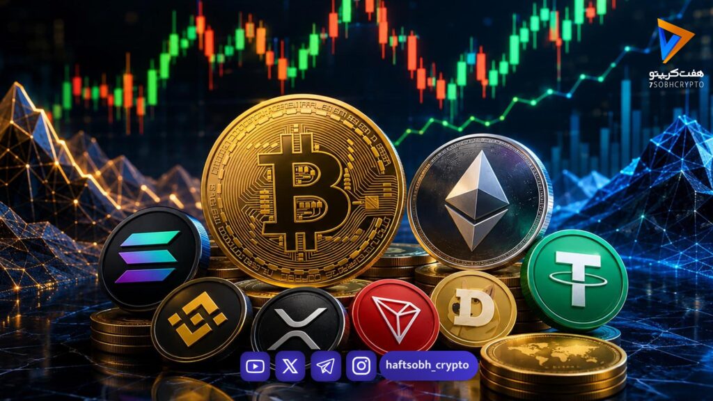 بیت‌کوین درجا زد اما تتر و اتریوم به آرامی صعود کردند؛ بازار رمزارزها در وضعیت باثبات امروز